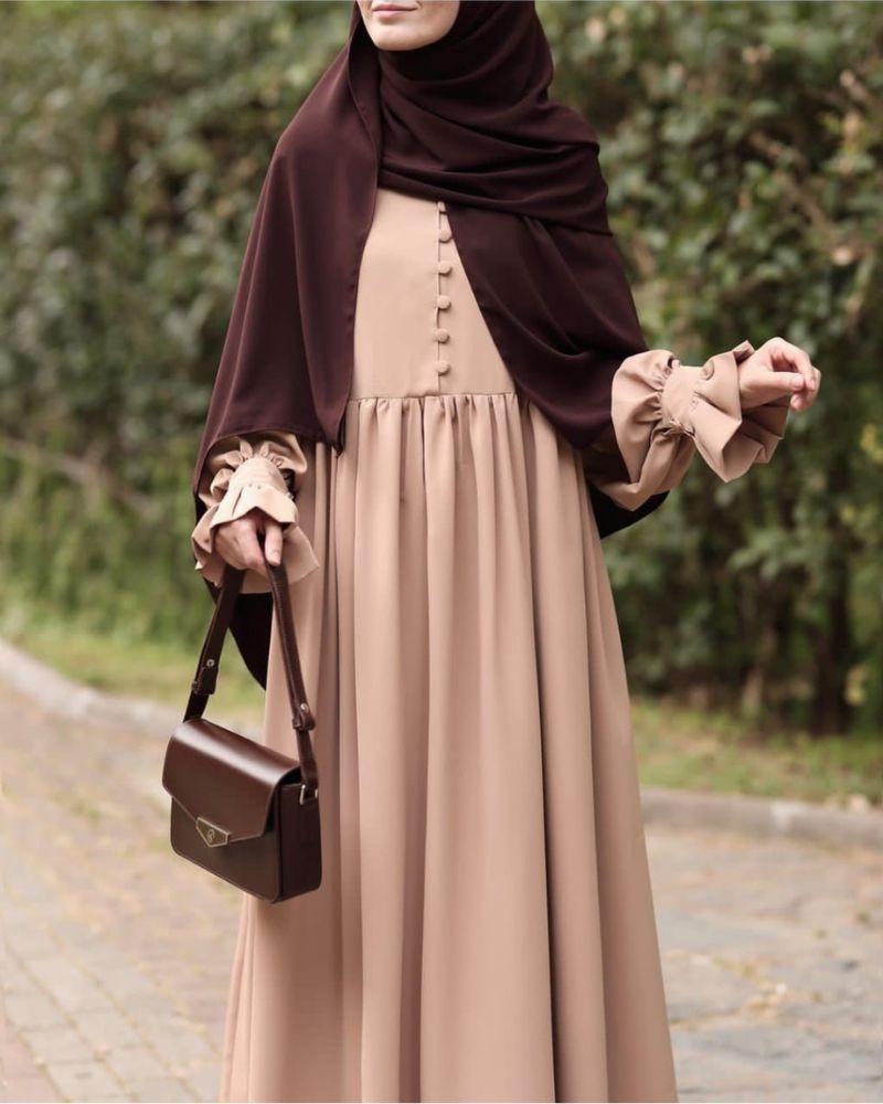 Badami Abaya With Stoller