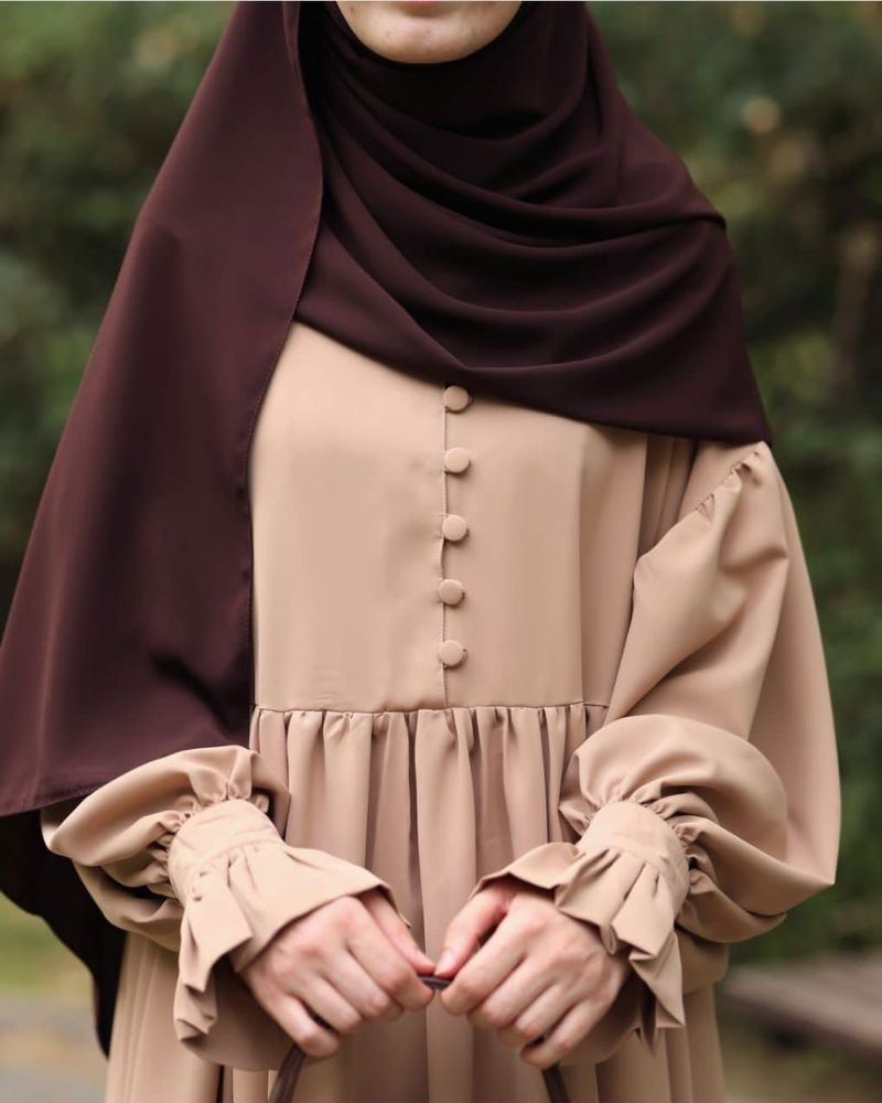 Badami Abaya With Stoller
