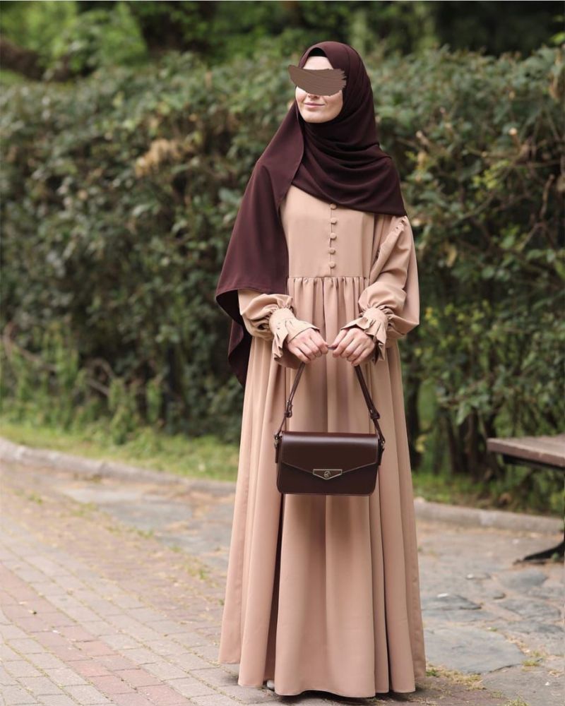 Badami Abaya With Stoller