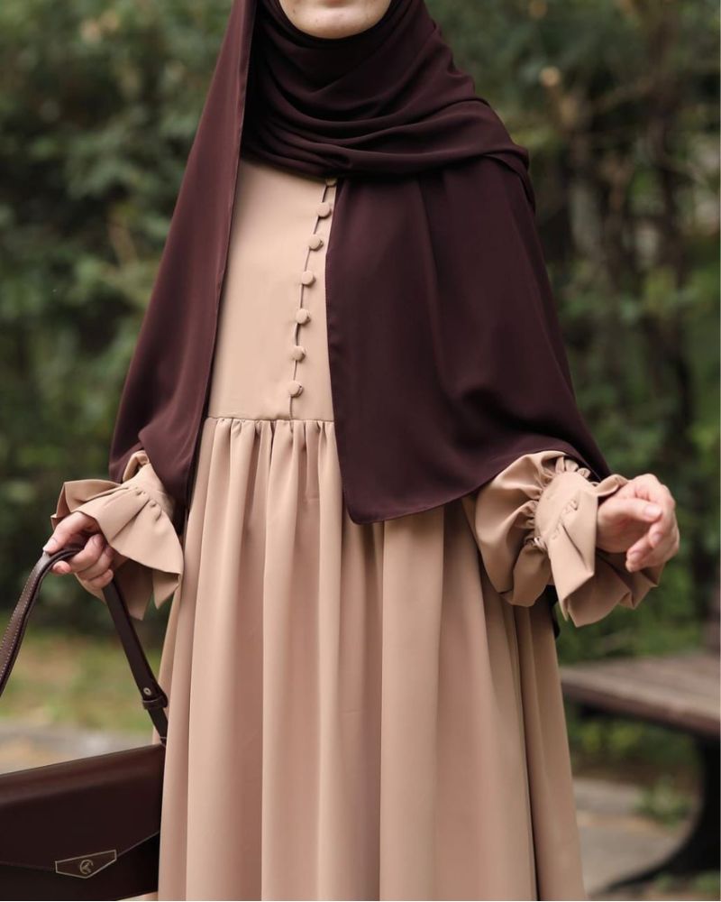 Badami Abaya With Stoller