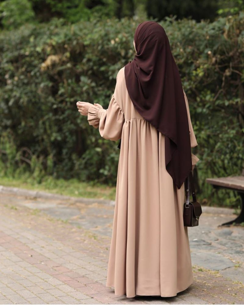 Badami Abaya With Stoller