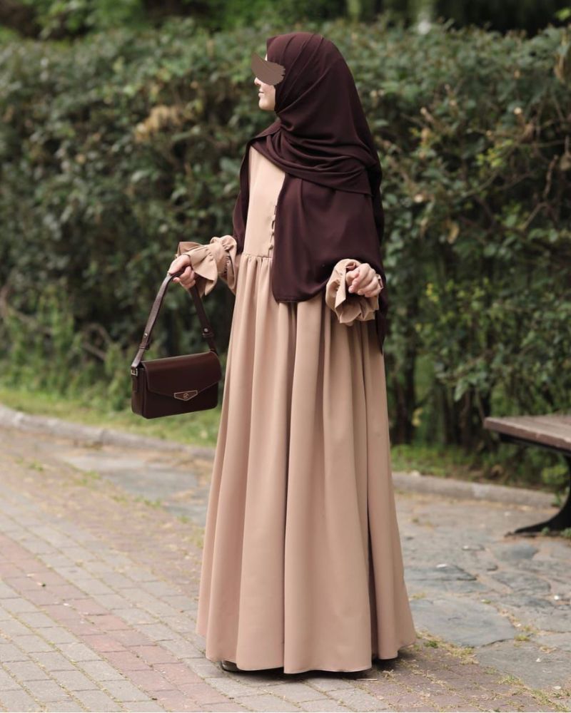 Badami Abaya With Stoller