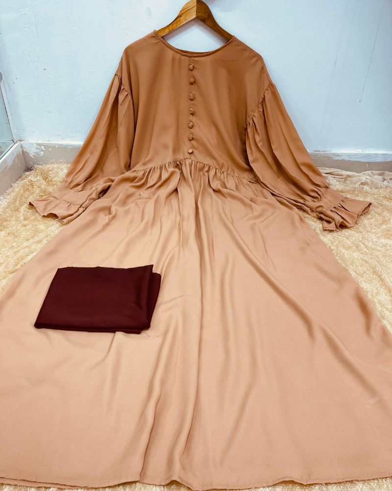 Badami Abaya With Stoller