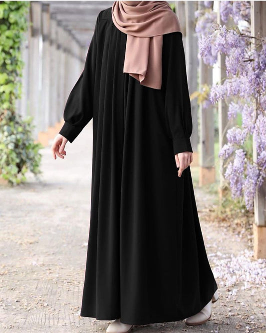 Buckel Abaya with Stoller - Black