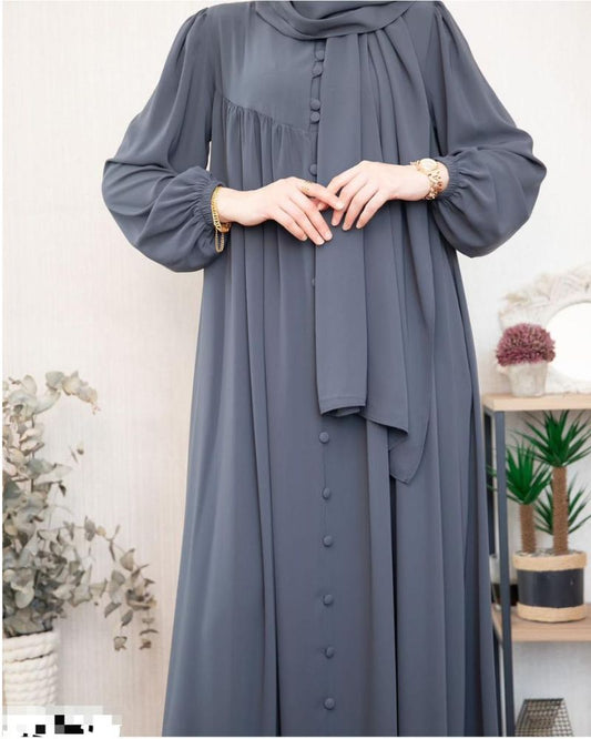 Sultan Abaya With Stoller - Grey